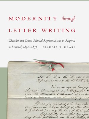 cover image of Modernity through Letter Writing